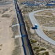 The U.S. border with Mexico near Sunland Park, New Mexico, where the United Constitutional Patriots was operating.